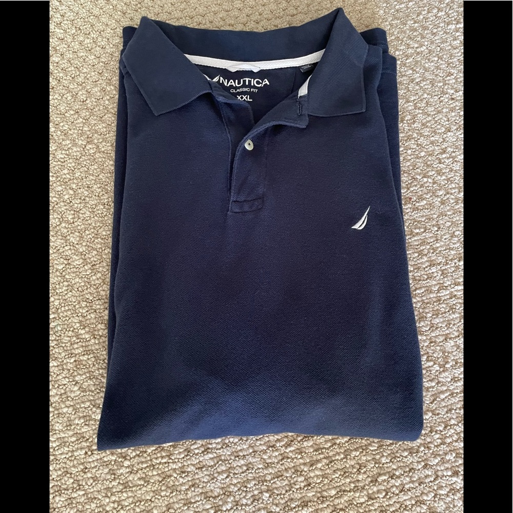 GUC Men’s Nautica Navy Polo Size XXL